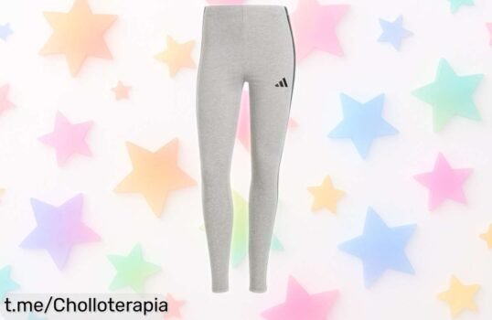 Leggings de algodón Adidas Essentials a precio loco: el ajuste perfecto y estilo moderno que tu armario necesita ¡renuévalo ya antes de que se acaben!