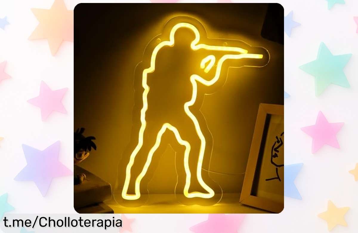 Letrero de neón WonderfulLife de Counter Strike, dale luz y estilo a tu zona gamer con un precio increíble que no podrás dejar pasar. ¡Hazlo tuyo antes de que se agote!