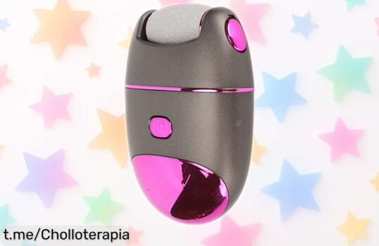 Lima eléctrica para pies con 3 cabezales de La belleza al alcance: ¡Consigue talones suaves a un precio loco y dale a tus pies el cariño que se merecen!