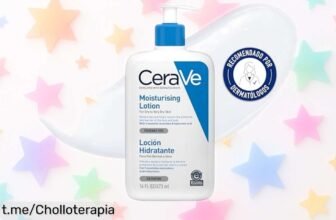 Loción hidratante CeraVe para piel seca y muy seca: cuida tu piel con un precio de regalo que no se repite. ¡Hidrátate al instante y siente la diferencia en tu piel!