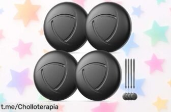 Lote de 4 localizadores Bluetooth que te ayudarán a encontrar llaves y móvil al instante: un chollazo para no perder nada importante, ¡no lo dejes escapar!