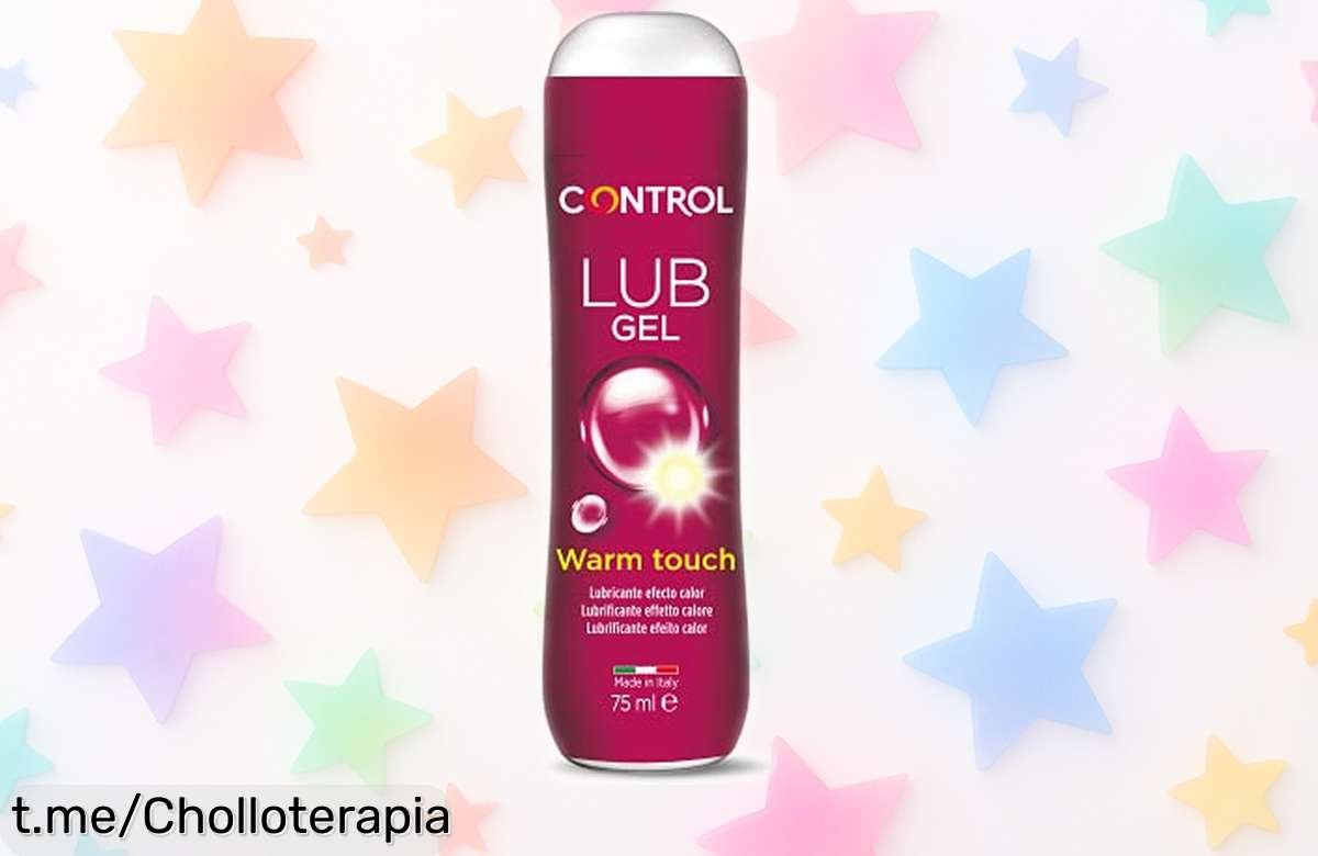 Lubricante transparente Control Warm Touch 75 ml que enciende tus momentos íntimos con calor: ¡no dejes escapar este ofertón y dispara la diversión ahora mismo!