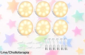 Luces nocturnas KEWUZY con detector de movimiento y USB, perfectas para tu hogar. ¡Aprovecha este precio regalado antes de que se acaben!