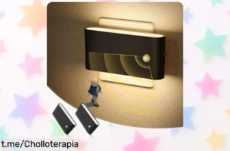Luz nocturna JandCase con detector de movimiento, pack de 2 unidades a precio loco para que tus peques naveguen tranquilos en la oscuridad. ¡No te quedes sin ellas!