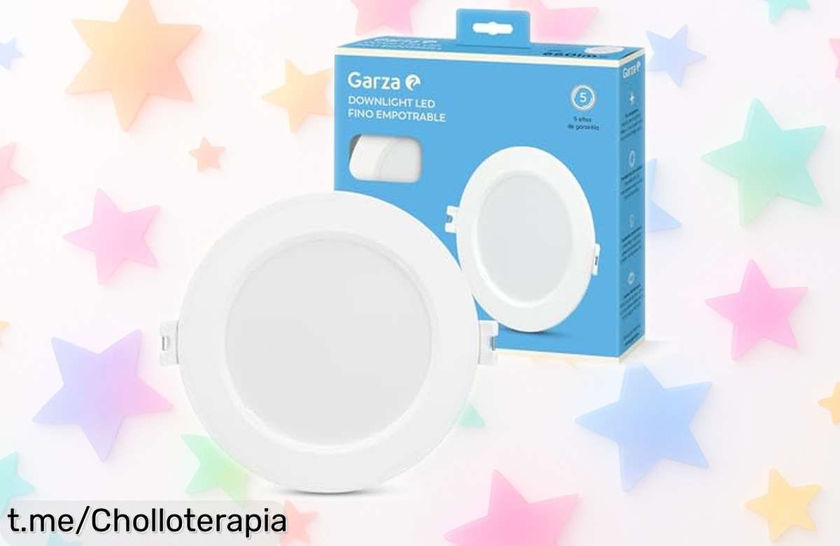 Luz perfecta para tu hogar con el downlight LED empotrable Garza a un precio increíble, instala fácilmente y olvídate de reemplazos por años, no te quedes sin él ya.