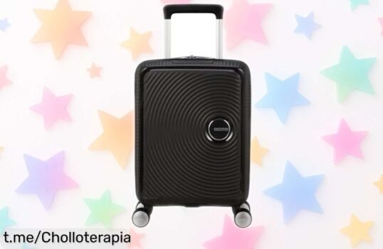 Maleta infantil American Tourister Soundbox Mini, súper resistente y organizadora a un precio que está tirado; ¡tu pequeño merece lo mejor sin gastar de más!