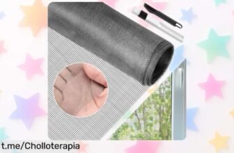 Malla mosquitera BUZIFU que cortes a medida, deja fuera los bichos sin químicos y limpia en un segundo; ¡lleva la tranquilidad a tu hogar por un precio de locura!