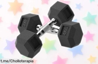 Mancuernas hexagonales HOMCOM, la oportunidad perfecta para tonificar tus brazos con un chollo que no puedes dejar escapar. ¡Actúa ahora y saca el mejor partido a tu entrenamiento!