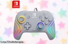 Mando PDP Official Switch Afterglow Wave: ¡Ofertón con luces RGB y botones extras que llevarán tus partidas al siguiente nivel, no te lo pierdas!