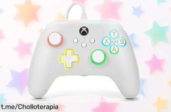 Mando con cable Power A Advantage para Xbox Series X|S y One, ¡ofertón luminoso que hará vibrar tus mejores partidas! Aprovecha este chollo antes de que se agote.