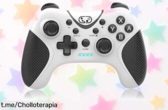 Mando inalámbrico Pro para Switch, OLED y Lite a un precio locura: botón mágico para que tus juegos brillen donde quieras ¡No dejes pasar esta oferta increíble!