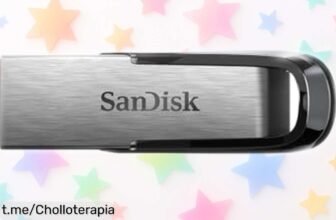 Memoria USB 3.0 SanDisk Ultra Flair de 64 GB a precio de escándalo: ¡lleva tus películas y archivos volando donde quieras! No te quedes sin ella, este chollo no durará.