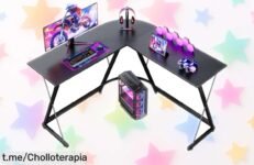 Mesa gaming en L ODK para que prepares tu rincón de juegos a un precio increíble; ¡aprovecha ya esta oportunidad y disfruta jugando como nunca!