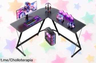 Mesa gaming en L ODK para que prepares tu rincón de juegos a un precio increíble; ¡aprovecha ya esta oportunidad y disfruta jugando como nunca!