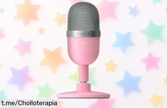 Micrófono USB Razer Seiren Mini: sonido nítido y sin ruidos, ideal para tus streamings; ¡aprovéchalo a un precio loco antes de que se acabe!