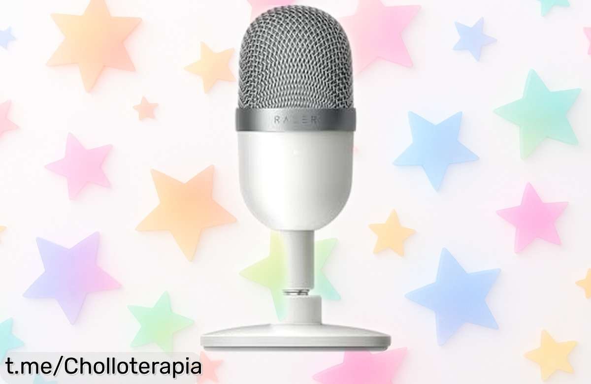 Micrófono compacto para streaming Razer Seiren Mini, sonido cristalino y base firme: un ofertón que no querrás dejar pasar, la oportunidad de brillar en tus directos ¡consigue el tuyo ya!