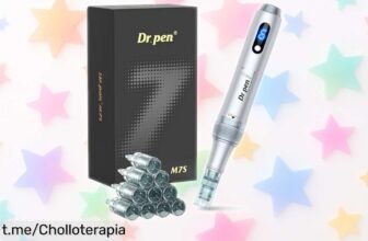Microneedling Pen Dr. Pen M7S con 10 cartuchos, ¡ofertón brutal para mejorar cicatrices y arrugas a un precio loco! No dejes pasar esta oportunidad única de lucir como nunca.
