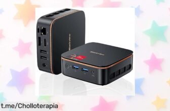 Mini PC BLACKVIEW MP203300 de Ryzen 3: Velocidad y potencia en un tamaño compacto, ¡no te pierdas esta oferta increíble antes de que se agote!
