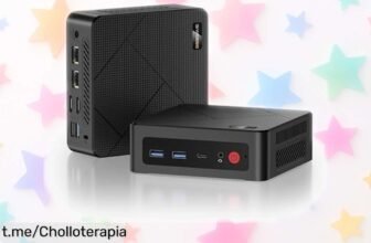 Mini PC BOSGAME E4 con Ryzen 5 y 16 GB RAM, superpotente para mover todo sin esfuerzo ¡Aprovecha este ofertón en precio de ganga que no te esperabas!