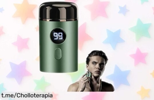 Mini afeitadora eléctrica Horuili® recargable por USB: ¡disfruta de un afeitado rápido y sin líos a un precio muy bajo! Aprovecha esta oportunidad que no querrás dejar pasar.