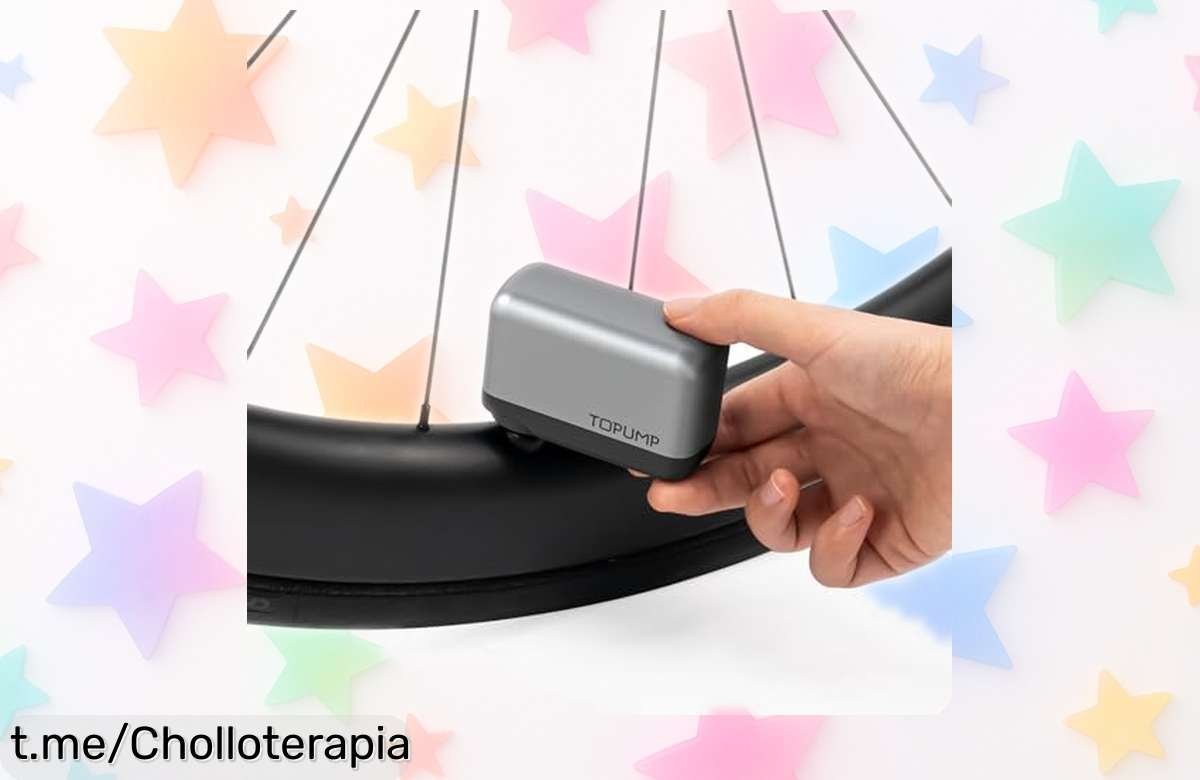 Mini bomba eléctrica portátil para bici que infla en 50 segundos: ¡ofertón de precio loco y sin más visitas al taller! Tu mejor aliada está aquí, ¡no la dejes escapar!