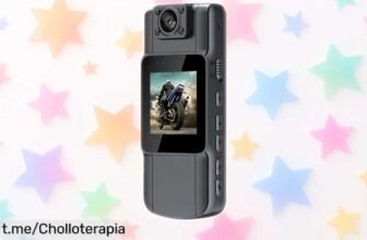 Mini cámara corporal Andoer 4K con visión nocturna y batería de 7 horas a un precio loco, captura cada instante sin perder ni un detalle. ¡No dejes pasar esta oportunidad única!