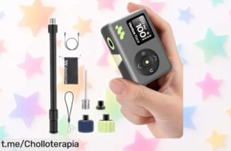 Mini inflador eléctrico Woowind: ¡Llenas tus ruedas en 50 segundos y a precio de ganga! No te quedes sin pedalear, hazte con el tuyo antes que se acaben.