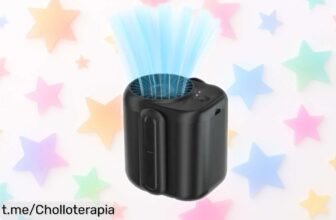 Mini ventilador portátil Peelanmall con clip: ¡el super chollo que te refrescará en cualquier momento! Lleva la comodidad a donde vayas y disfruta sin parar.