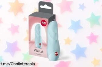 Mini vibrador Fun Factory Viola con 12 modos y resistente al agua, el ofertón que estabas esperando para darle emoción a tu vida. ¡No dejes pasar esta oportunidad única!