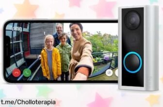 Mirilla digital Ring con cámara HD: vigila tu hogar desde el móvil y disfruta de un ofertón que cuida lo más valioso. ¡No te quedes sin la tuya, aprovecha antes de que sea tarde!