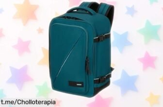 Mochila de viaje American Tourister Take2Cabin que te hará volar ligero y organizado: un ofertón inesperado que transforma tu viaje en una experiencia sin estrés. ¡Hazla tuya ahora!