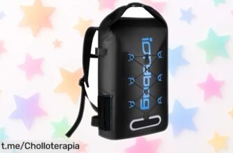 Mochila impermeable IDRYBAG: el chollazo que necesitas para tus aventuras; mantiene todo seco, ¡nunca te preocupes por mojar tus cosas y disfruta al máximo!