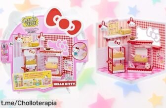 Montar tu mundo Hello Kitty nunca fue tan fácil y divertido con el set de construcción MGA’s Miniverse Make It Mini a un precio que está regalado, ¡no te quedes sin el tuyo!