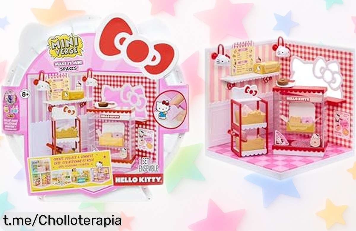 Montar tu mundo Hello Kitty nunca fue tan fácil y divertido con el set de construcción MGA’s Miniverse Make It Mini a un precio que está regalado, ¡no te quedes sin el tuyo!