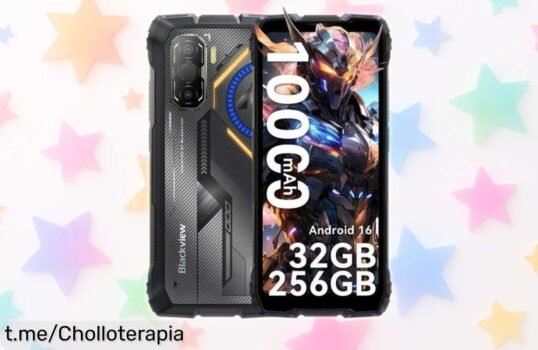 Móvil Blackview Rock 3 4G con pantalla gigante de casi 7 pulgadas y un precio que te dejará boquiabierto, ¡no dejes pasar esta locura!