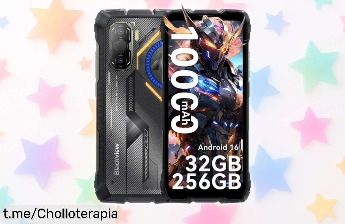 Móvil Blackview Rock 3 4G con pantalla gigante de casi 7 pulgadas y un precio que te dejará boquiabierto, ¡no dejes pasar esta locura!