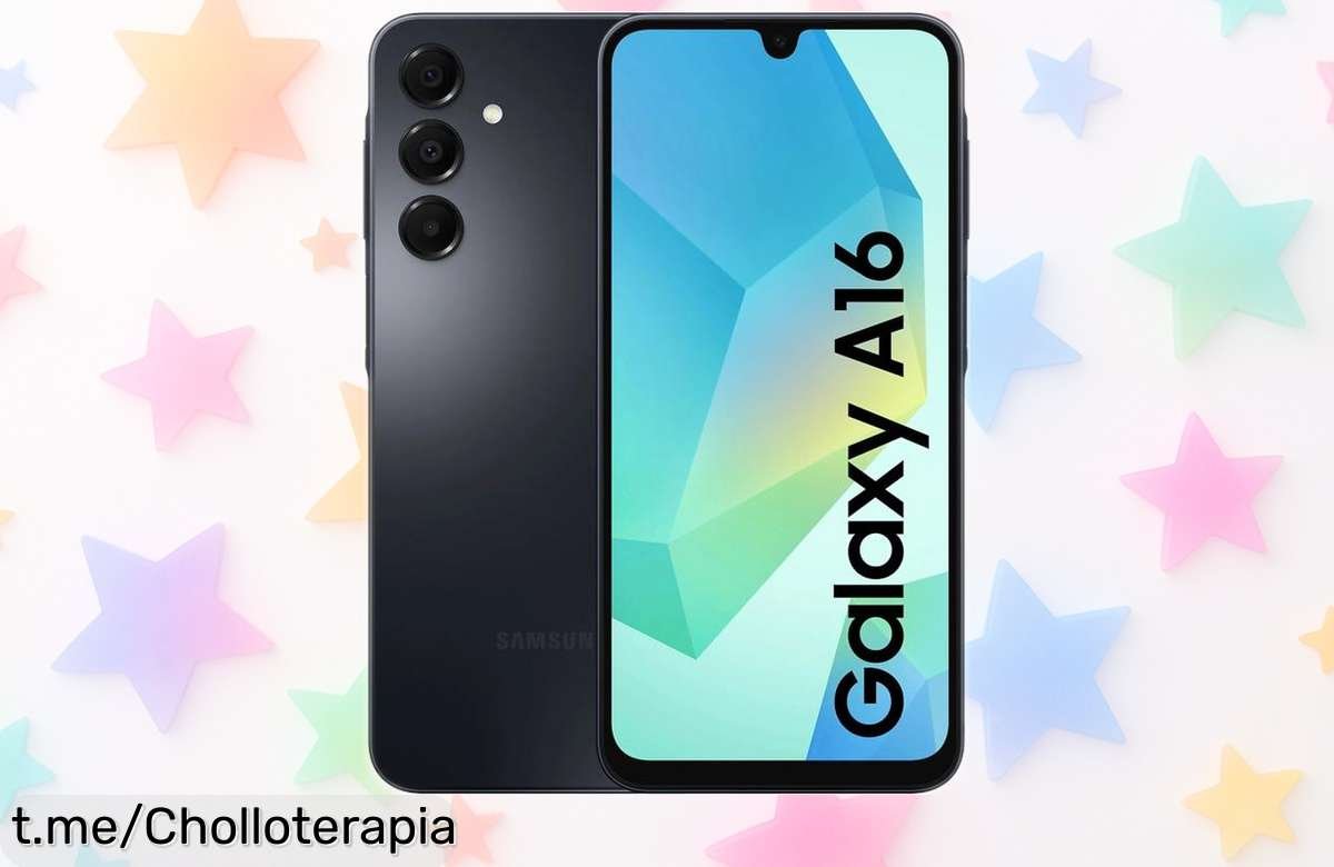 Móvil Samsung Galaxy A16 4G con pantalla enorme y cámara de 50MP a precio tirado, ¡no dejes pasar esta super oferta para disfrutar al máximo tu día!