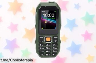 Móvil para mayores VBESTLIFE con pantalla gigante y batería de 5800 mAh, ¡super chollo rebajado para tenerlo ya! Mantente conectado y disfruta lo sencillo en tu día a día.