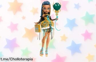 Muñeca Cleo De Nile de Monster High con vestido dorado y accesorios increíbles, ¡aprovecha este ofertón que está tirado de precio y llena las fiestas de estilo y diversión!