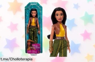 Muñeca Raya de Mattel para los peques que aman la peli, ¡rebajado a precio loco! Cambia su look y diviértete peinando, no te pierdas esta oportunidad divertida.
