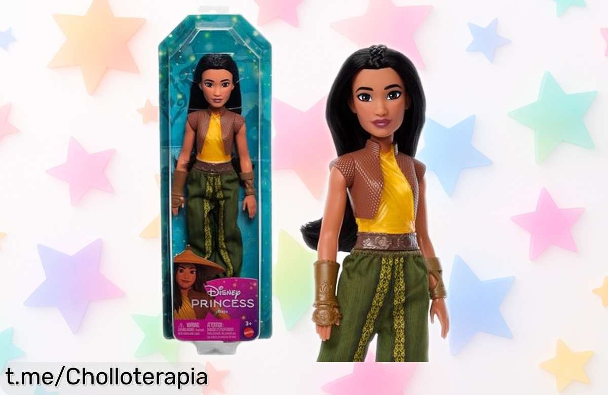 Muñeca Raya de Mattel para los peques que aman la peli, ¡rebajado a precio loco! Cambia su look y diviértete peinando, no te pierdas esta oportunidad divertida.