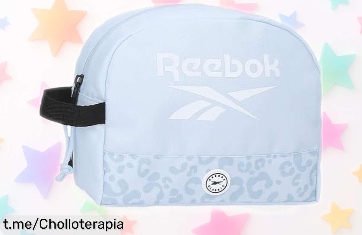 Neceser Reebok Maura, el compañerito ideal para mantener tus cosas organizadas y siempre a mano, ¡precios rebajados que no se repetirán! Aprovecha esta oportunidad única.