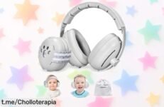 Orejeras AIXMEET para bebés 2 en 1: bloquean ruidos y garantizan un descanso profundo, ¡aprovecha este chollazo que no se repetirá!