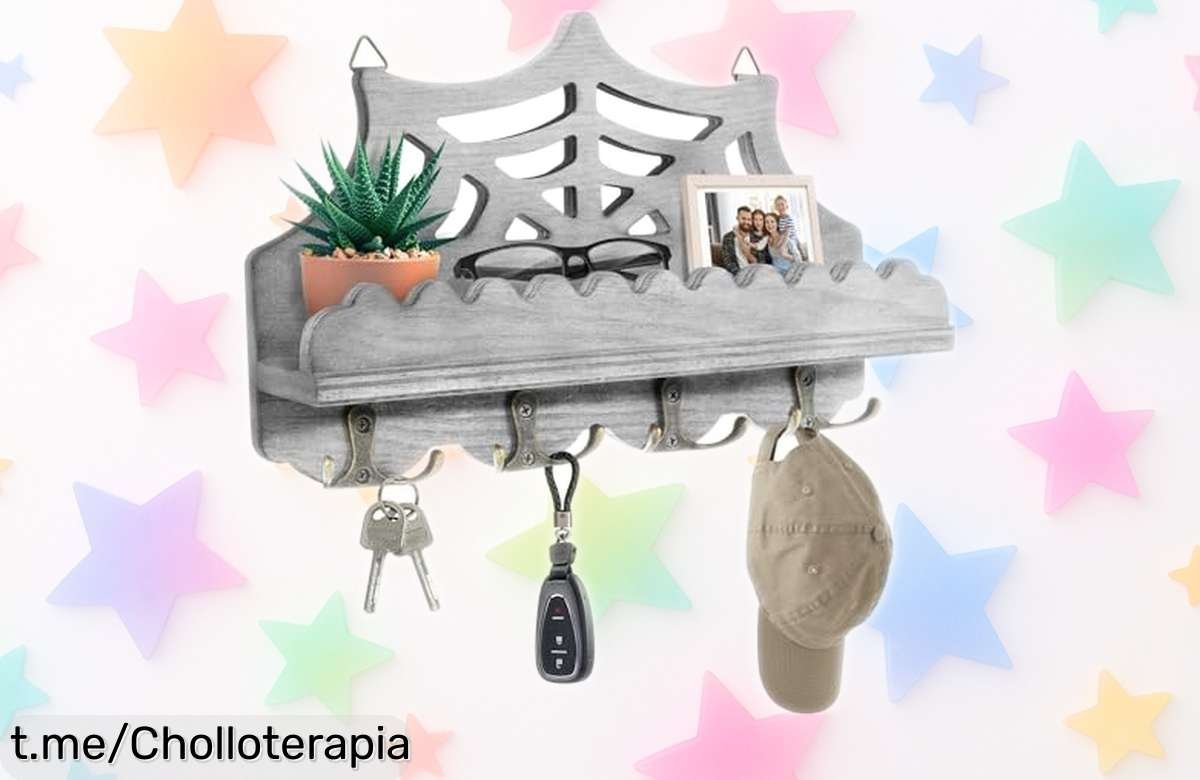 Organizador de llaves Kolamom con 9 ganchos que facilitará tu vida y ¡ahora a un precio regalo! No te quedes sin el tuyo, la organización nunca fue tan sencilla.