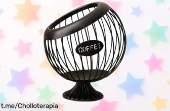 Organizador para cápsulas de café súper resistente y compacto, ¡la oferta que no puedes dejar pasar para una cocina ordenada! ¡Aprovecha este precio de escándalo ya!