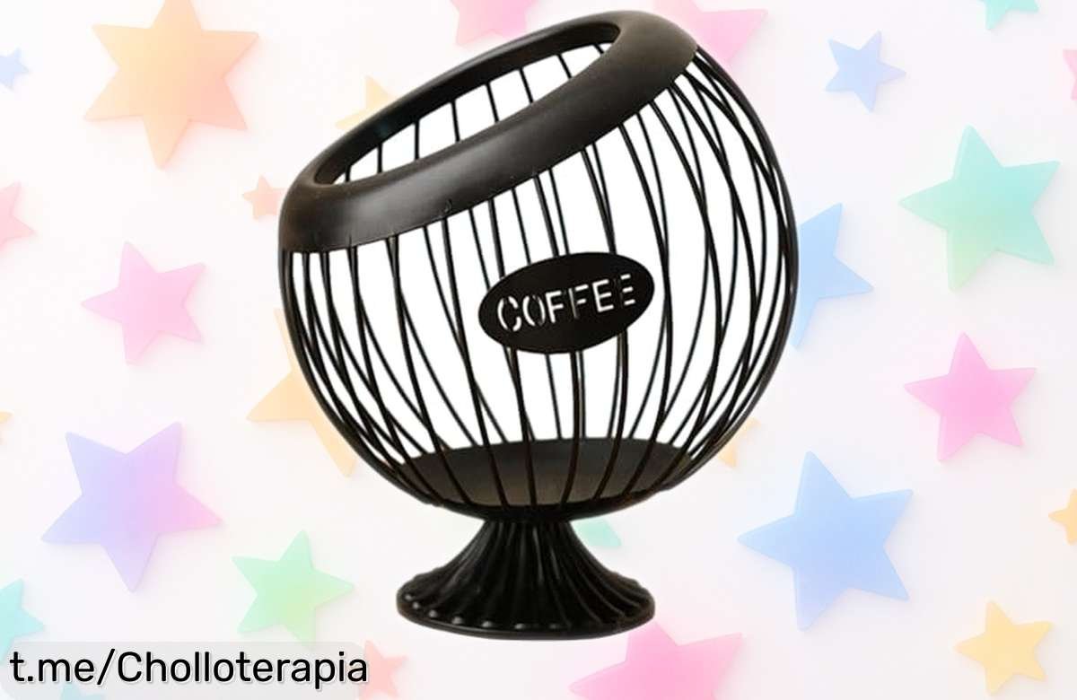 Organizador para cápsulas de café súper resistente y compacto, ¡la oferta que no puedes dejar pasar para una cocina ordenada! ¡Aprovecha este precio de escándalo ya!