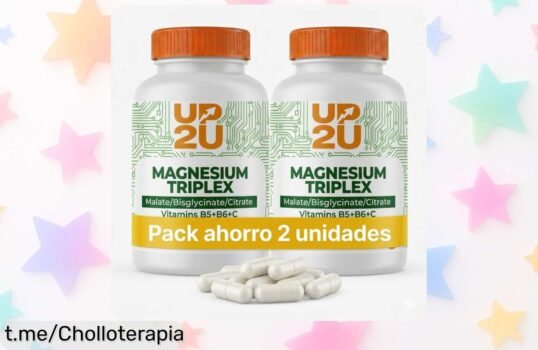 Pack 2x Magnesio Complex de UP2U Nutrition: energía y relajación a un precio increíble, ¡360 cápsulas para sentirte como nuevo durante 4 meses! Aprovecha este ofertón antes de que desaparezca.