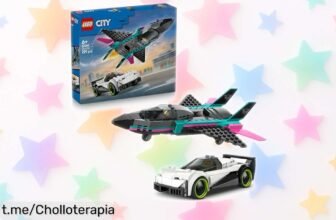 Pack LEGO City Jet y coche de juguete para carreras alucinantes, ¡rebajado a un precio loco para que los peques se diviertan sin parar!