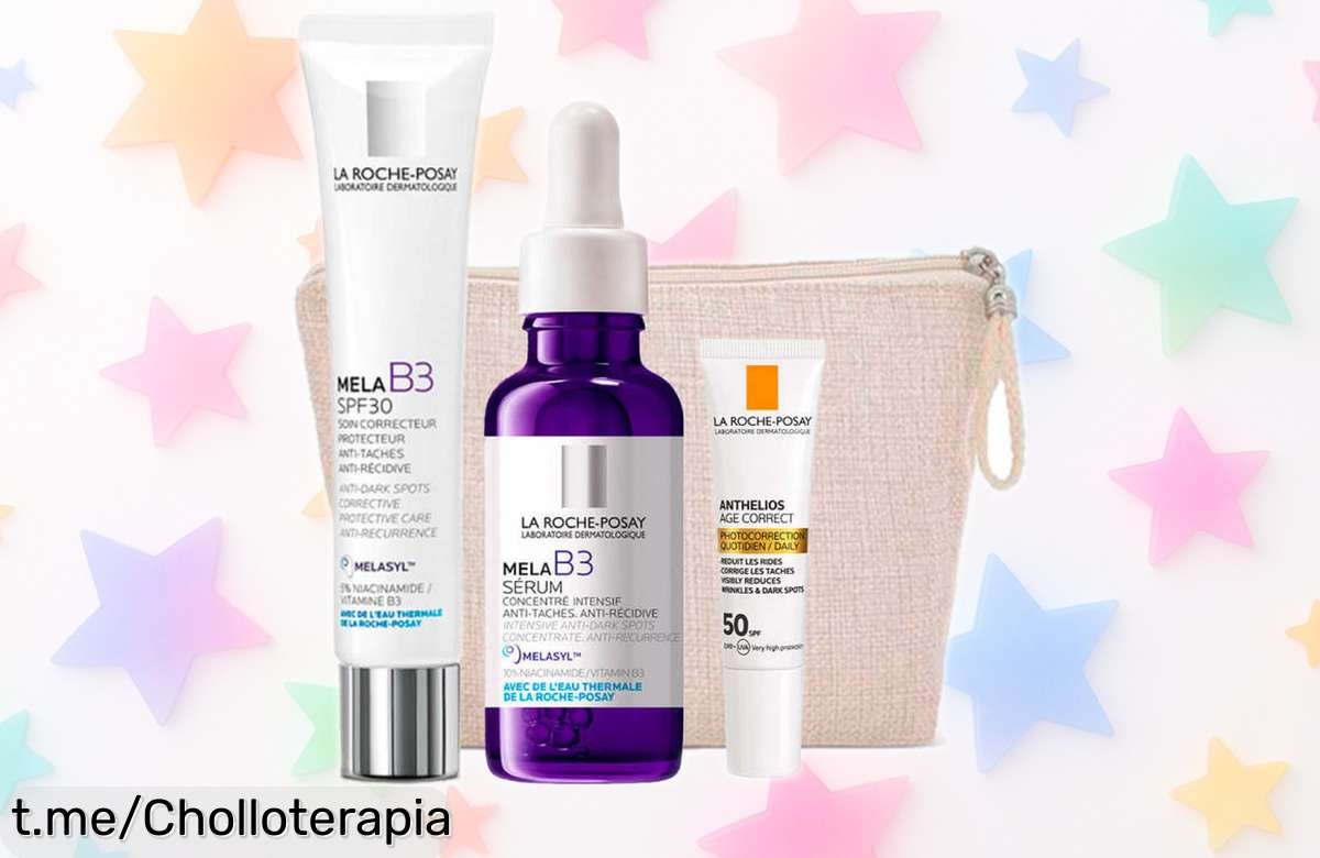 Pack La Roche-Posay con sérum y crema SPF30 ¡super chollo para mimar tu piel sensible a diario! No dejes pasar este precio loco que te hará sonreír.