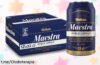 Pack de 12 latas Mahou Maestra Doble Lúpulo, sabor intenso y cremosa que vuelve locos; aprovecha este precio loco y sorprende a tus amigos ya mismo.
